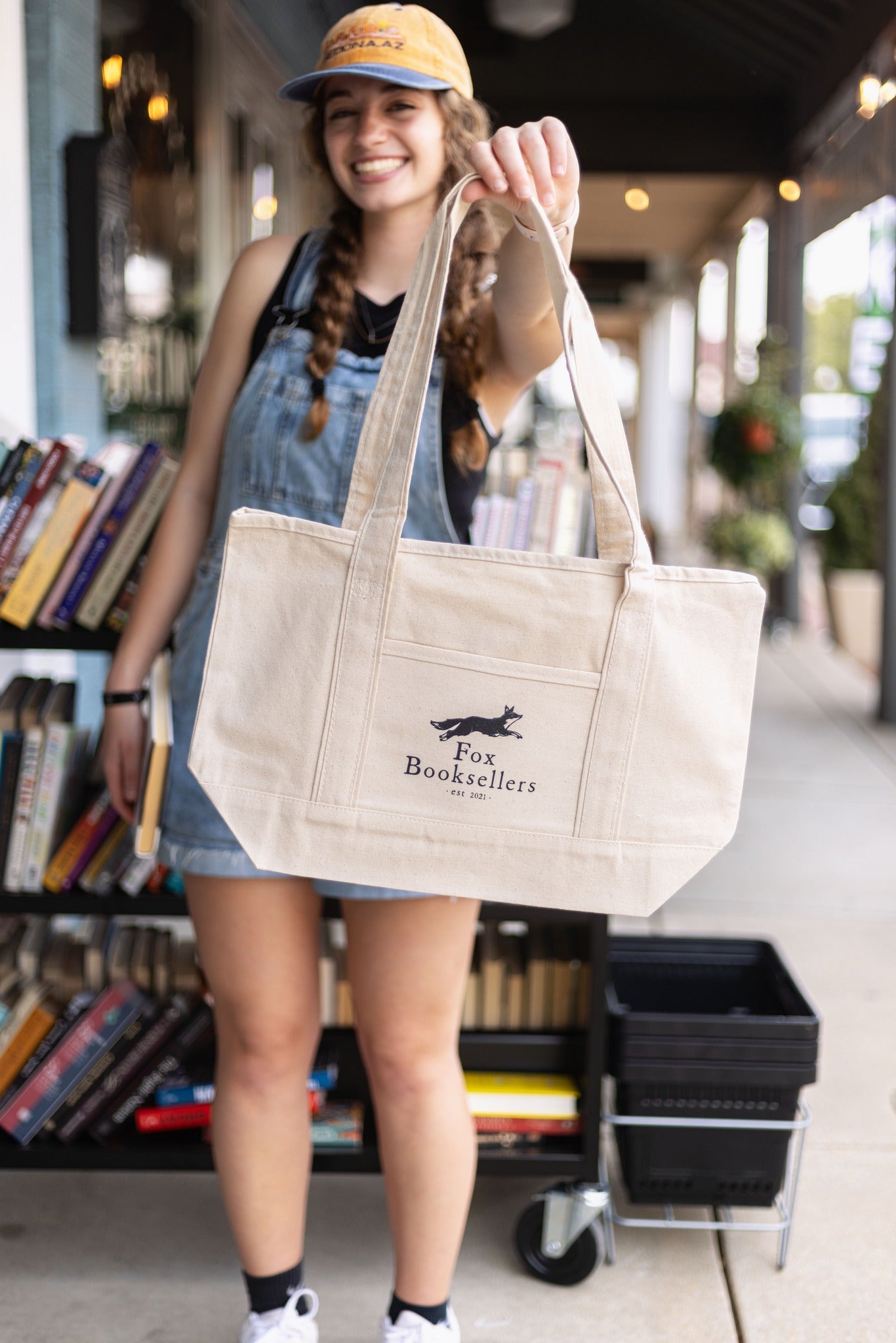 Fox Booksellers Tote Bag